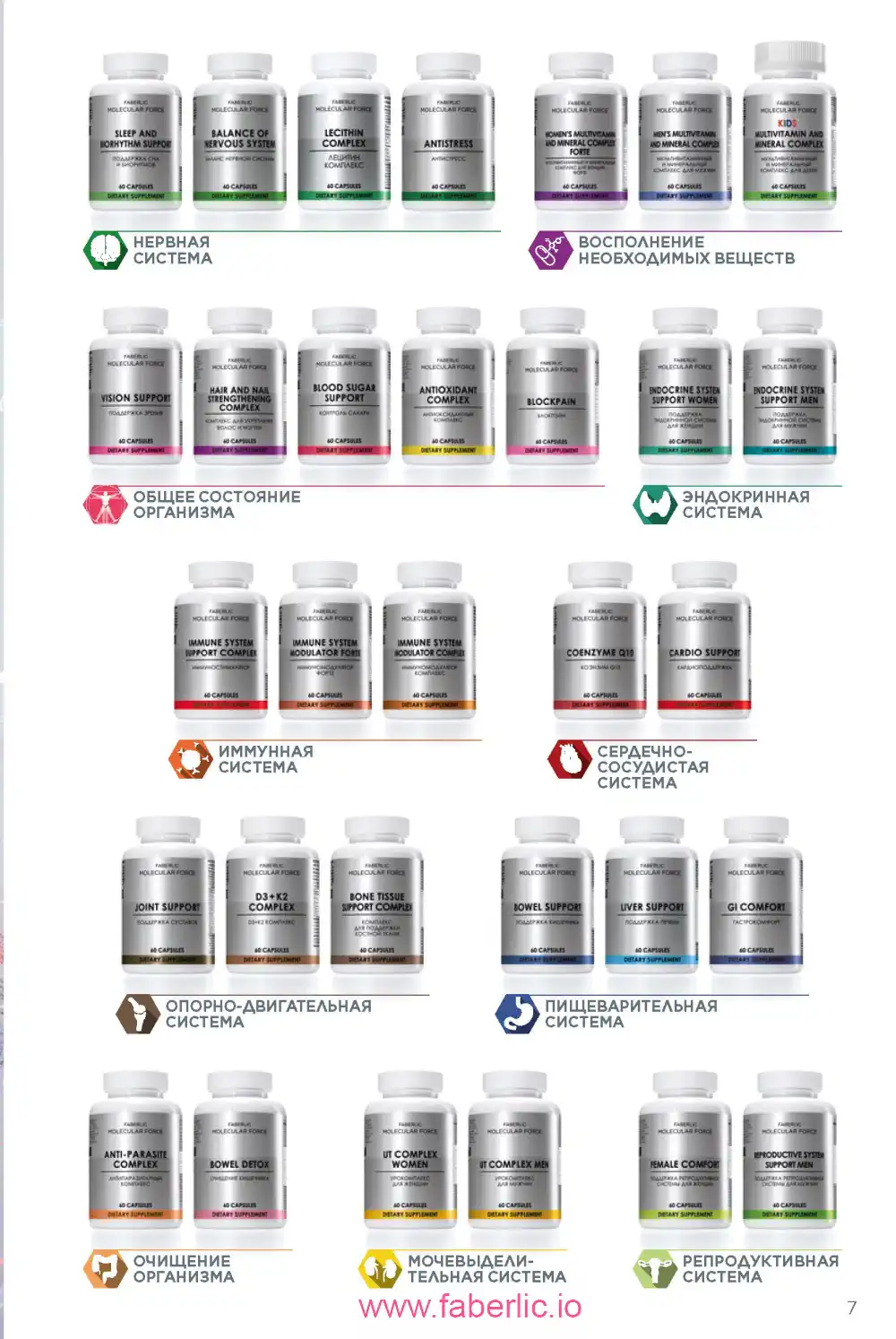 молекулярные бады Фаберлик каталог 2024