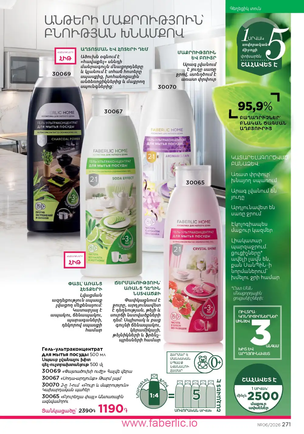 Действующий каталог Фаберлик | Faberlic 2026