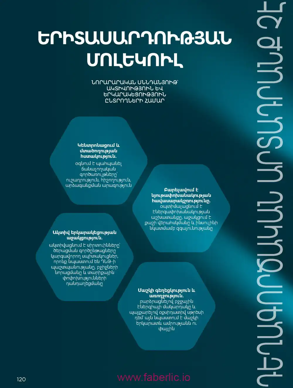 Продукты для здоровья Фаберлик каталог 2026