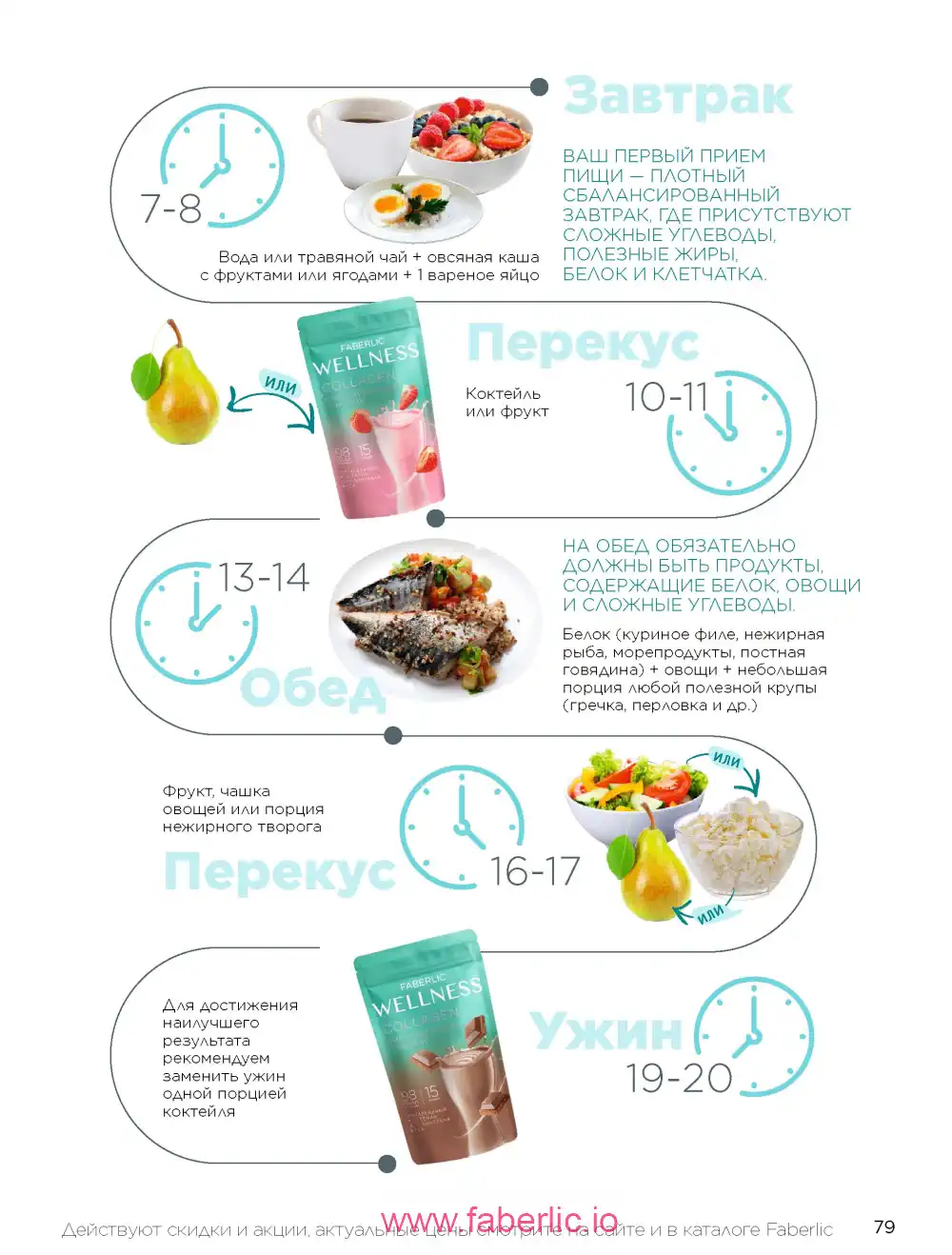 Продукты для здоровья Фаберлик каталог 2026